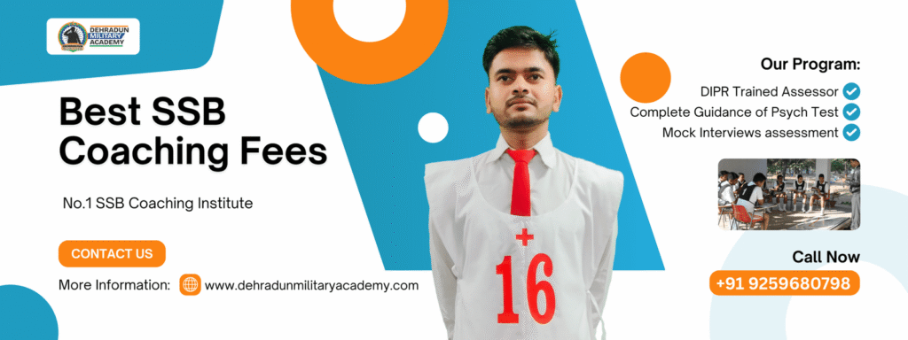 SSB Coaching fees in Dehradun