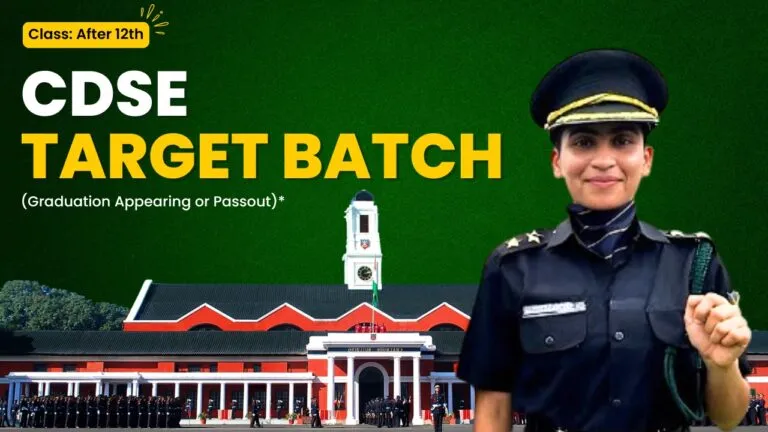CDSE target batch for graduates with a woman Army officer in uniform