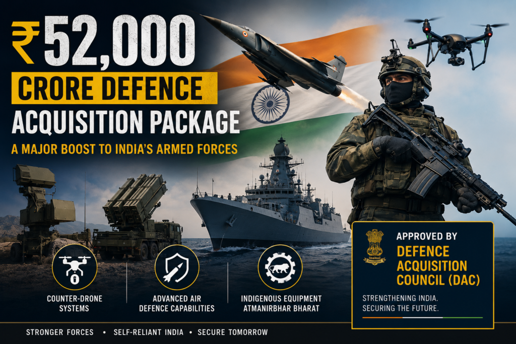 ₹52,000 Crore Defence Acquisition Package